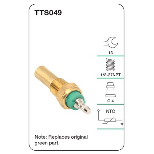 TRIDON WATER TEMP SENDER (GAUGE)