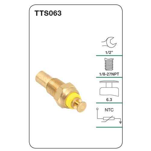 TRIDON WATER TEMP SENDER (GAUGE) TTS063