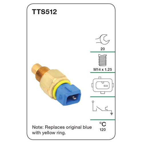 TRIDON WATER TEMP SWITCH (LIGHT) TTS512