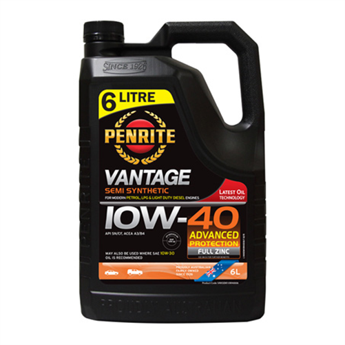 Vantage Semi Synthetic 15W-40 Engine Oil 6L