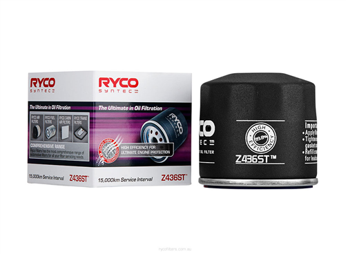 RYCO SYNTEC OIL FILTER - (SPIN-ON) Z436ST