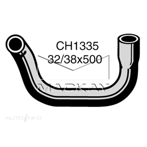 Radiator Lower Hose  - TOYOTA T18 TE72R - 1.8L PETROL - Man & Atm