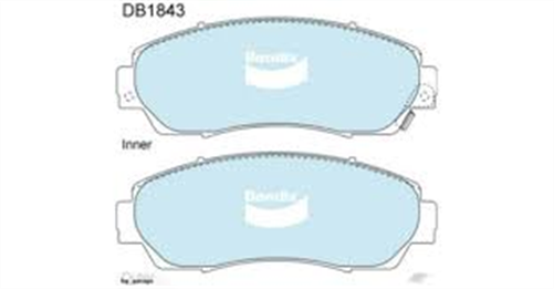 FRONT DISC BRAKE PADS - HONDA CRV  06-