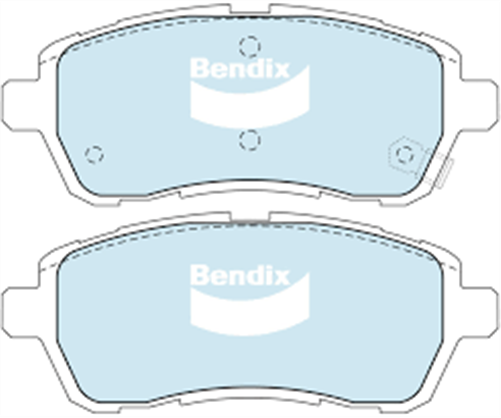 FRONT DISC BRAKE PADS - FORD/ MAZDA 2 07-