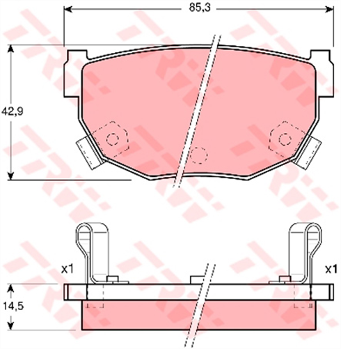 Brake Pad Set