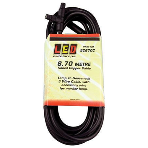 LED CABLE 5 WIRE/6.7 MTR