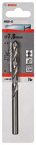 BOSCH METAL DRILL BIT HSS-G 2.5 X 57MM