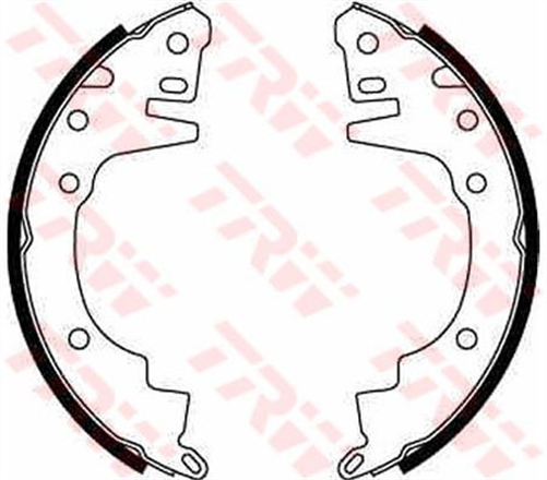 Brake Shoe K646 228.6mm x 42mm