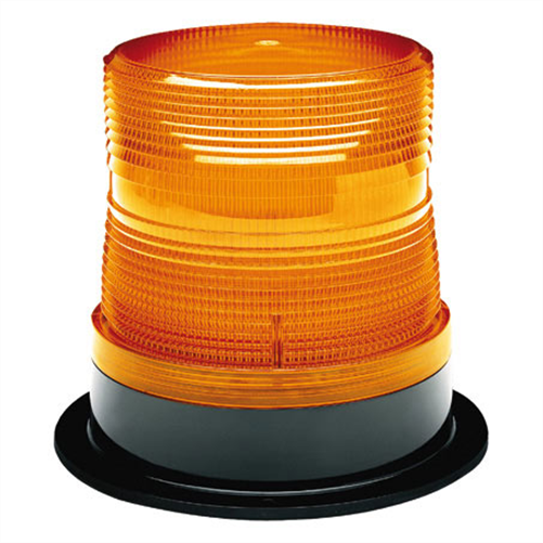 LED Beacon Amber 12 or 24V Permanent Mount