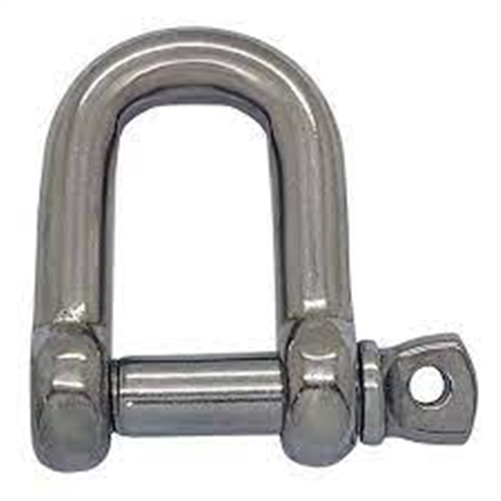 DEE SHACKLE 10MM STAINLESS STEEL