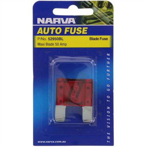 MAXI FUSE 50AMP BLISTER PACK 1