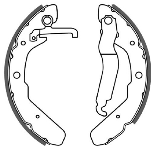 Brake Shoe 252mm x 56mm