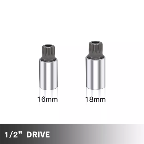 XZN Socket 1/2inDr  8mm