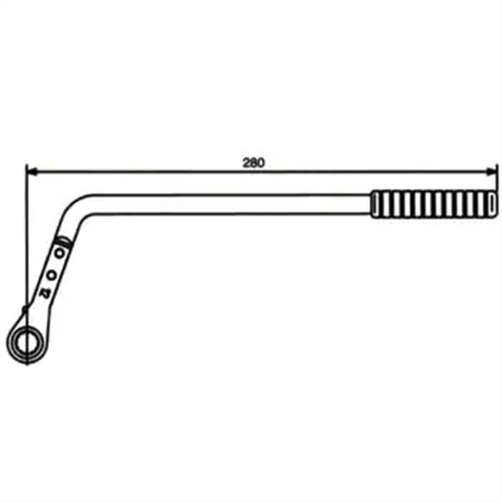 1210 Door Hinge Wrench Set