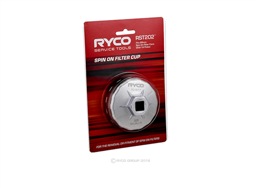 RYCO (SPIN-ON) WRENCH CUP RST202