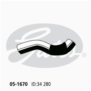 GATES RADIATOR HOSE UPPER 05-1670