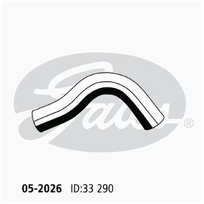 GATES RADIATOR HOSE UPPER 05-2026