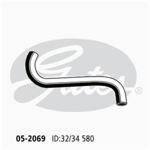 GATES RADIATOR HOSE UPPER 05-2069