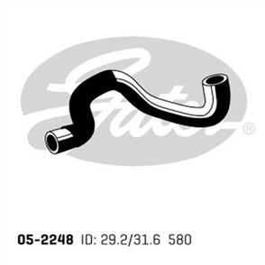 GATES RADIATOR HOSE UPPER 05-2248