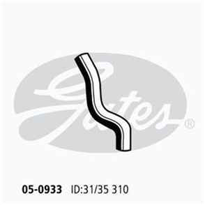 GATES RADIATOR HOSE UPPER 050933