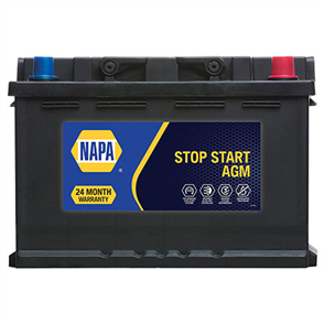 NAPA Absorbent Glass Mat Battery 274L x 175W x 190Hmm 760CCA 12V