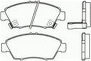 FRONT DISC BRAKE PADS -  HONDA CIVIC 92-