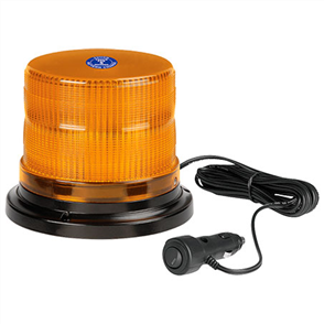 LED Beacon / Strobe Amber 12 or 24V Magnetic Mount