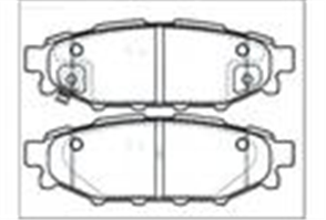 REAR DISC BRAKE PADS - SUBARU OUTBACK CERAMIC 03-