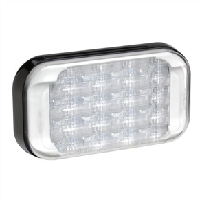 LED Strobe White 9 to 33V Permanent Mount