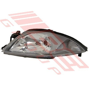 HEADLAMP - L/H - W/GREY REFLECTOR - FORD FALCON AU - 11/01-02