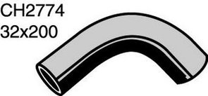 RADIATOR HOSE LOWER - TOYOTA HILUX CH2774