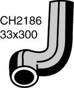 HOLDEN OPEL RADIATOR HOSE UPPER CH2186