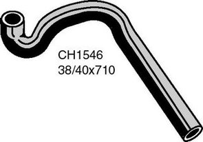 Radiator Lower Hose HOLDEN CALAIS COMMODORE VL 3.0L I6 CH1546