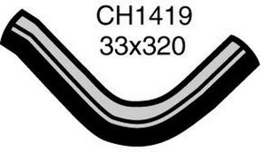 Radiator Upper Hose TOYOTA CORONA TT333R 1.6L I4 PETROL CH1419