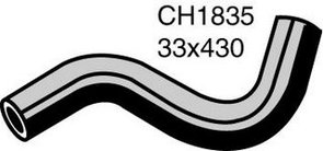 Radiator Upper Hose  - HYUNDAI LANTRA J1 - 1.8L I4  PETROL - Manual &