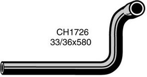 Radiator Lower Hose FORD COURIER PB, PC - 2.2L I4 MAZDA CH1726