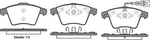 DB1947 E FRONT DISC BRAKE PADS - AUDI / VW TRANSPORTER T5 03-