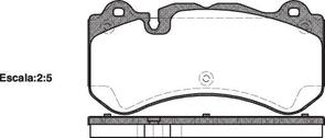 FRONT DISC BRAKE PADS - MERCEDES BENZ E-CLASS , SL CLASS 04-