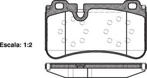 REAR DISC BRAKE PADS - MERCEDES BENZ E-CLASS , SL CLASS 04-