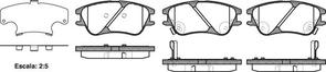 FRONT DISC BRAKE PADS - HYUNDAI ATOS  01-