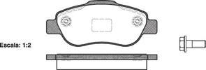 PADS - FIAT PANDA F 03-