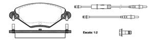 DB2016 E FRONT DISC BRAKE PADS - CITROEN PEUGEOT RENAULT C5-04-08