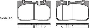 DB1421 E FRONT DISC BRAKE PADS - TOYOTA LEXUS LS 400 (SUMITOM