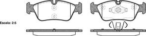 FRONT DISC BRAKE PADS - BMW SER 1 3 E87 E90 DB1833