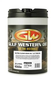 ULTRA CLEAR GEAR OIL FULL SYNTHETIC 75W/85- 20L 62050