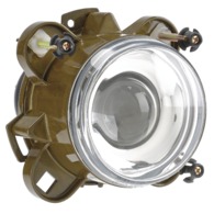 Halogen Head Light Round 90Mm 12V Low Beam - Each