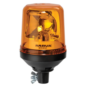 Halogen Beacon / Strobe Amber 12 or 24V Pole Mount