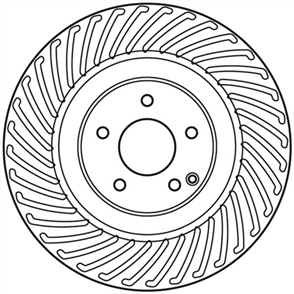 Disc Brake Rotor 345mm x 28 Min