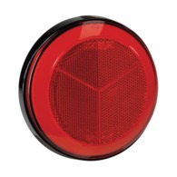 Reflector Round Red 130 x 30mm - 1 Pce