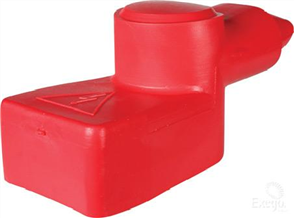 Battery Terminal Insulator End Entry Red 10 Pack